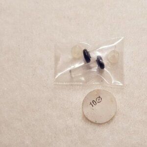 Nwot 10g blue Gorilla Glass colour front plugs